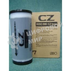 Краска RISO S-4877E для серии CZ 800 мл (o), черный (КРАТНО ДВУМ ШТУКАМ!!!)