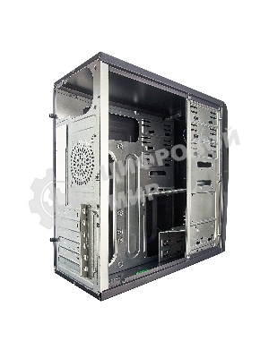 Компьютерный корпус ExeGate EX280389RUS Miditower ExeGate CP-604 Black, ATX, (CP500W, 80мм), 2хUSB, Audio