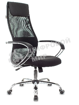 Кресло Бюрократ CH-607SL TW-01 Neo Black черный, сетка, подголовник