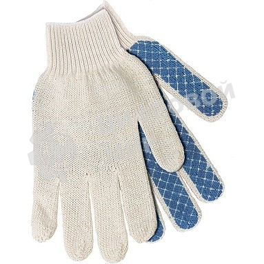 Перчатки трикотажные, ПВХ-покрытие 