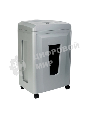 Шредер Heleos УП26-7+ серый (секр.P-7) фрагменты 6лист. 26лтр. пл.карты CD