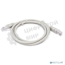 Кабель патч-корд, Filum FL-U6-2M U/UTP 6 cat. 2м, 26AWG(7x0.16 мм), омедненный алюминий (CCA), PVC, серый