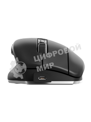 Мышь беспроводная/проводная 3Dconnexion CadMouse Pro Wireless Left (3DX-700079) черный, 7200 dpi, радиоканал, Bluetooth, USB Type-C, кнопки - 7