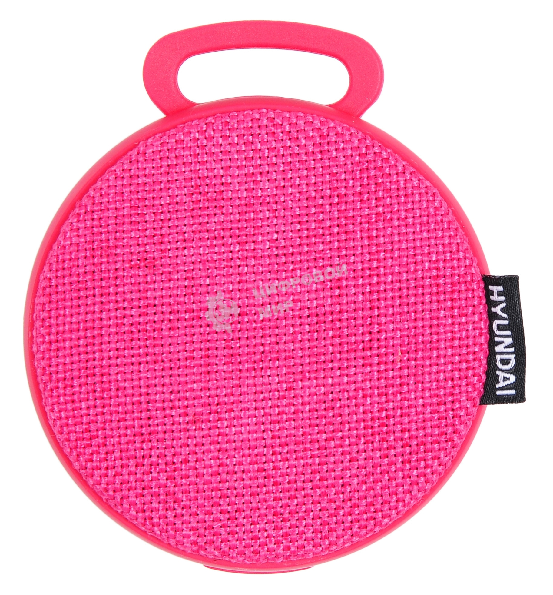 Колонка портативная Hyundai H-PAC150 красный 3W 1.0 BT/3.5Jack/USB 10м 300mAh