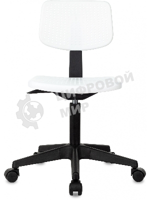 Кресло детское Бюрократ CH 200 белый пластик крестов. пластик