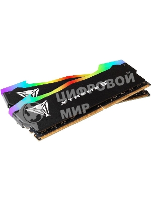 Оперативная память Patriot Viper Xtreme 5, DDR5, 48GB (2x24GB), 7600MHz, CL36, DIMM, с радиаторами, RGB, черный