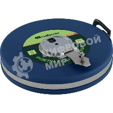 Рулетка Сибртех геодезическая 10 мх13мм закрытый корпус фиберглассовая лента