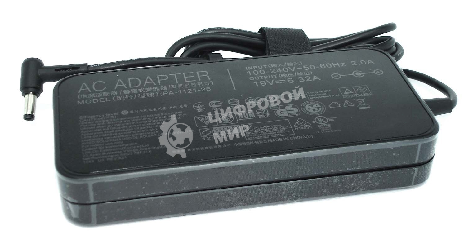 Блок питания (сетевой адаптер) для ноутбуков Asus 19V 6.32A 5.5x2.5мм ADP-120RH