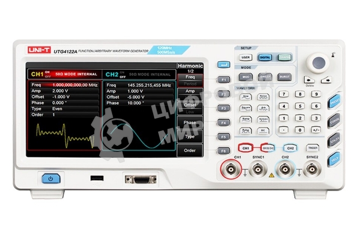 Генератор сигналов UNI-T UTG4122A