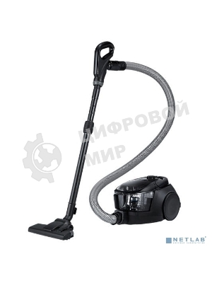 Пылесос Samsung SC18M3160VG титан, 380/1800 Вт, уборка сухая, пылесборник контейнер 2 л