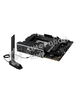 Материнская плата ASUS TUF GAMING B760M-PLUS WIFI II, LGA 1700, Intel B760, 4xDDR5, 4xSATA, 3xM.2, 1xPCIe 5.0 x16, 1xPCIe x4, 1xUSB-A 3.2 Gen 2, 2xUSB-A 3.2 Gen 1, 4xUSB 2.0, 1xUSB-C 3.2 Gen 2x2, 1x2.5Gb LAN, 5x3.5 мм, 7.1, Wi-Fi 6E, Bluetooth 5.3, mATX