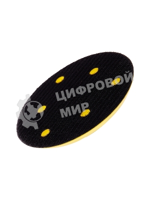 Тарелка опорная для эксцентриковой шлифовальной машины, 125мм, 10мм, мягкая KRANZ