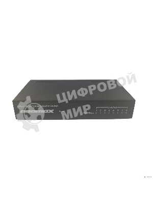 Коммутатор неуправляемый NEOMAX NMS-108P-1000-S, 8 портов 1000 Mbps, металл