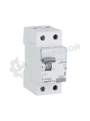 Выключатель автоматический дифференциального тока 2п 25А 30мА тип AC TX3 Leg 403000