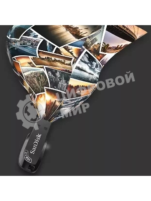 Флешка USB Sandisk 64Gb Shift Ultra SDCZ410-064G-G46 USB3.0 черный