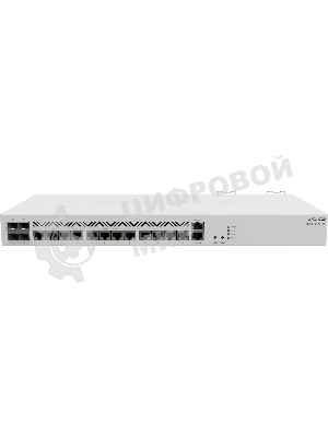 Маршрутизатор Mikrotik CCR2116-12G-4S+ Cloud Core Router 2116-12G-4S+ with Amazon Annapurna Labs Alpine v3 AL73400 CPU (16-cores, 2GHz per core), 16Gb RAM, 4xSFP+ cage, 13xGbit LAN, M.2 PCIe slot, RouterOS L6, 1U rackmount case, Dual PSU
