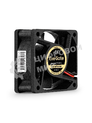 Вентилятор 5В DC ExeGate ExtraPower EP06025S2P-5 (60x60x25 мм, Sleeve bearing (подшипник скольжения), 2pin, 4800RPM, 33dBA)