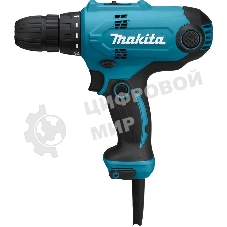 Дрель Makita DF0300 320Вт,БЗП-10мм,0-450\0-1500об\м,1.2кг,кор