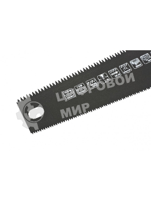 Ножовка по дереву Matrix UNIVERSAL,350 мм,зуб-3D/2D,закал. зуб,две рабочие кромки полотна13-14TPI