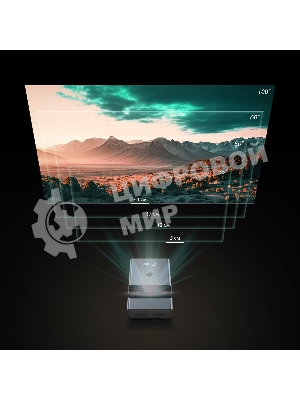 Проектор Cactus CS-PRU.03B.WUXGA-A DLP 6500Lm (1920x1080) 2000:1 ресурс лампы:30000часов 1xUSB typeA 1xHDMI 1.5кг