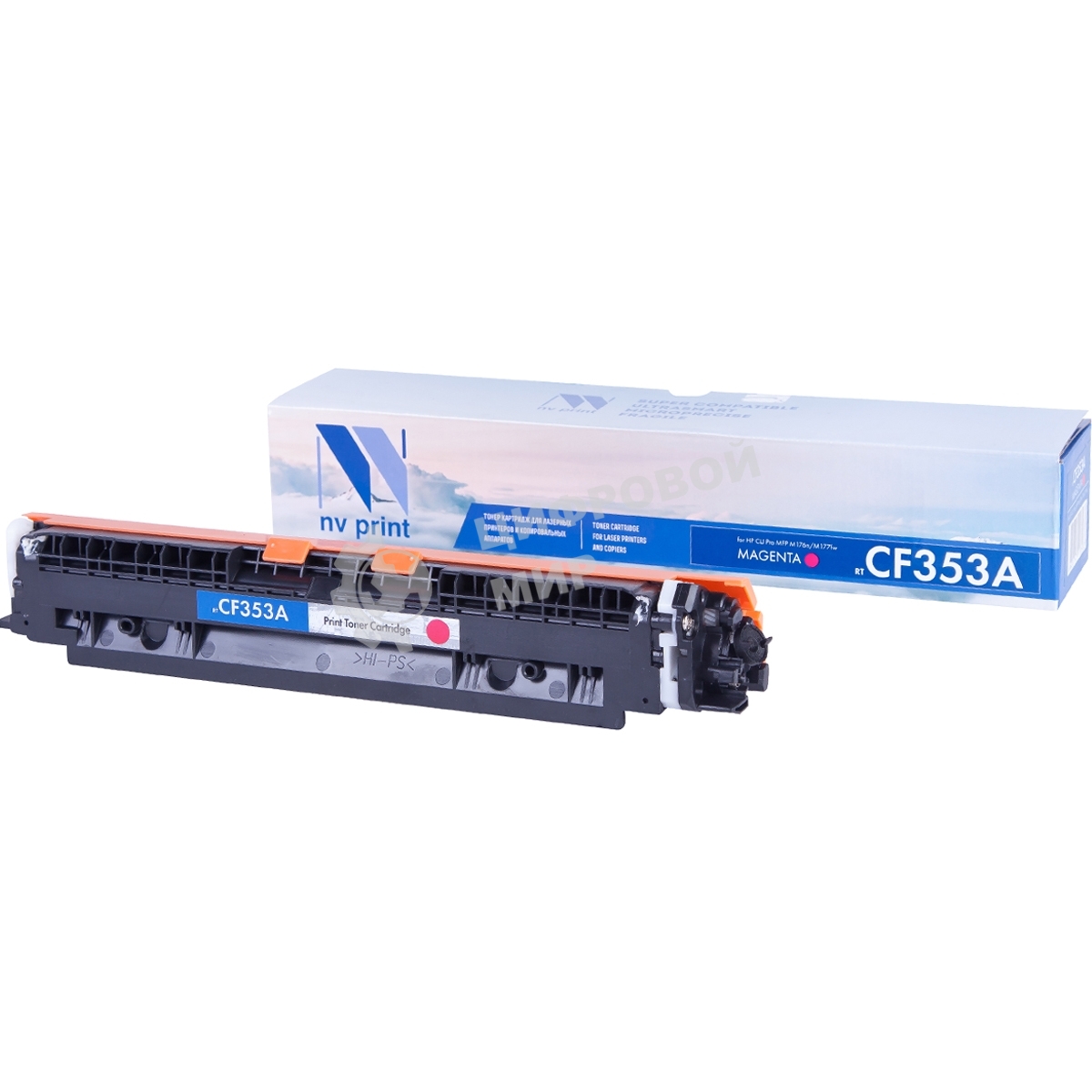 Картридж лазерный NVPrint совместимый для HP CLJ Pro MFP M176n/M177fw CF353A Magenta (1000k)