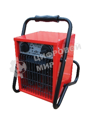 Тепловые пушки Ресанта ТЭП-2000 67/1/1 Тепловая электрическая пушкаквадратная, 220В, 650/1300/2000 Вт, 4,7 кг