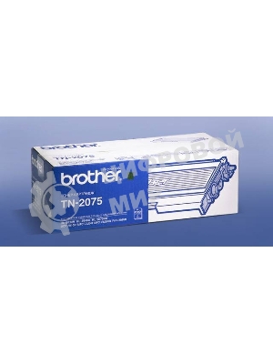 Картридж лазерный Brother TN-2075 черный (2500 стр.) для Brother HL2030/2040/2070/2920/DCP7010/7025/MFC7420/7820