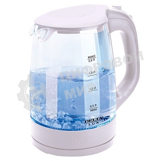 Чайник Delta LUX DL-1058W белый