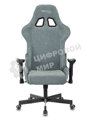 Кресло Бюрократ VIKING KNIGHT LT28 FABRIC серо-голубой, ткань, 120 кг, механизм качания