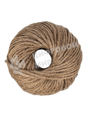 Шпагат джутовый Сибртех 2800 текс, 2,5 мм, L 60 м, 5-ниточный,