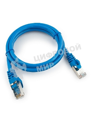 Патч-корд FTP Cablexpert cat.6, 1м, литой, многожильный, черный