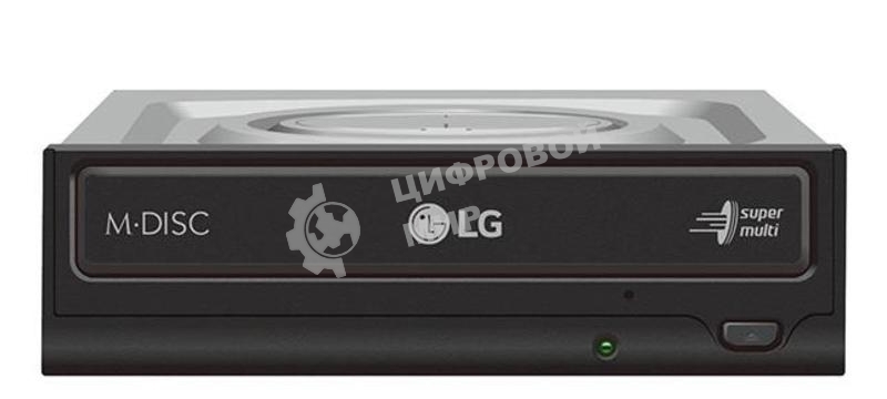 Оптический привод DVD-RW LG GH24NSD5 (SATA, черный) OEM
