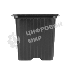 Горшочек для рассады, 70х70х65 мм, полистирол, 10 шт. Россия