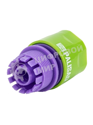 Соединитель пластмассовый быстросъемный для шланга Palisad 1/2