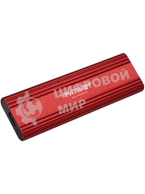 Внешний SSD Patriot Transporter Lite, 4TB, USB 3.2 Gen 2 Type-A/Type-C, R/W 1000/1000, красный