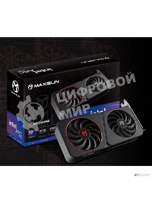 Видеокарта MAXSUN Intel Arc B580 Milestone 12G Arc B580, HDMI, 3xDP, 12G, D6