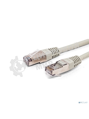 Кабель патч-корд, Filum FL-F5-0.5M F/UTP 5e cat. 0.5м, 26AWG(7x0.16 мм), омедненный алюминий (CCA), PVC, серый
