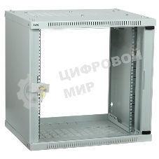 Шкаф ITK LWE3-12U66-GF LINEA WE 12U 600x600 мм дверь стекло серый