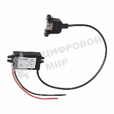 Адаптер Rexant DC 12 V-гнездо USB-A 5 V 3 A