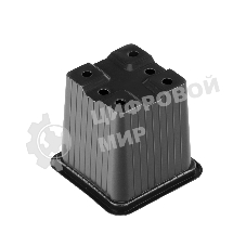 Горшочек для рассады, 70х70х65 мм, полистирол, 10 шт. Россия