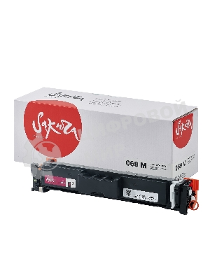 Картридж лазерный Sakura 069M ECO (5092C002) для Canon I-Sensys LBP673Cdw/MF750C/MF725, пурпурный, 1900 к. ECO (чип без счетчика копий)