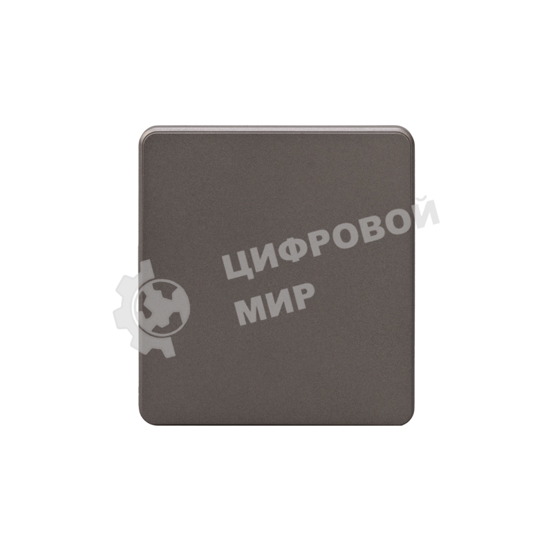 Выключатель Kranz ROUND 1 кл 10А с/у титан