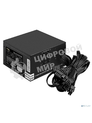 Блок питания серверный 400W ExeGate ServerPRO-400PAS (ATX, APFC, КПД 80% (80 PLUS), 12cm fan, 24pin, 2x(4+4)pin, 4xPCI-E, 6xSATA, 4xIDE, Cable Management, black)