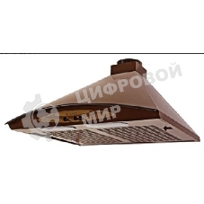 Вытяжка каминная Gefest ВВ 1 К17 коричневый/золотистый, 60 см, 180 куб. м/ч, 64 дБ
