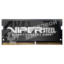 Оперативная память Patriot Viper Steel, DDR4, 16GB (1x16 GB), 2400 MHz, CL15 SO-DIMM
