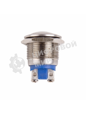 Кнопка антивандальная Rexant Ø19 Б/Фикс (2с винт) (ON)-OFF сфера