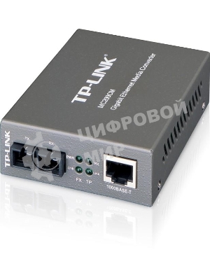 Сетевое оборудование TP-Link SMB MC200CM Медиаконвертор 10/100/1000M RJ45 to 1000M multi-mode,Full-duplex,up to 550m,