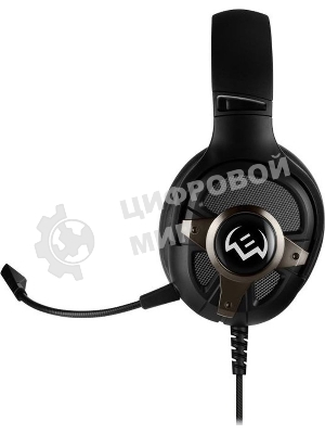Наушники с микрофоном SVEN AP-U1100MV черный 2.2м мониторные оголовье