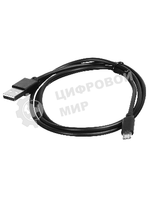 Кабель SunWind USB (m)-micro USB (m) 1м черный