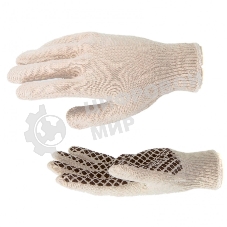 Перчатки трикотажные Сибртех рисунок ПВХ гель 